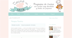 Desktop Screenshot of cocinaconanitin.com