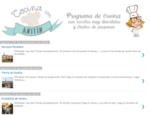 Tablet Screenshot of cocinaconanitin.com